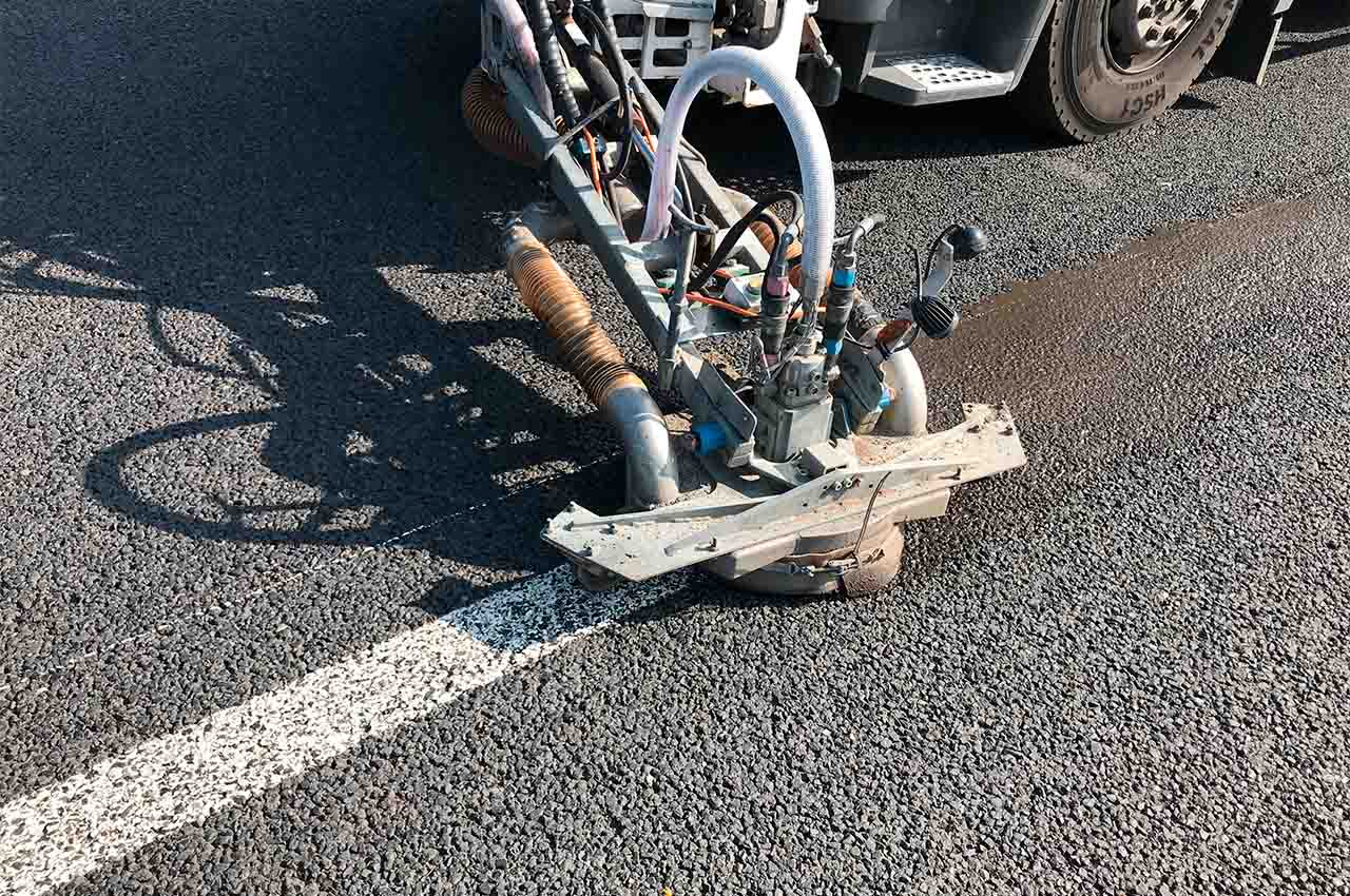 Techniroute marquage routier effaçage bandes