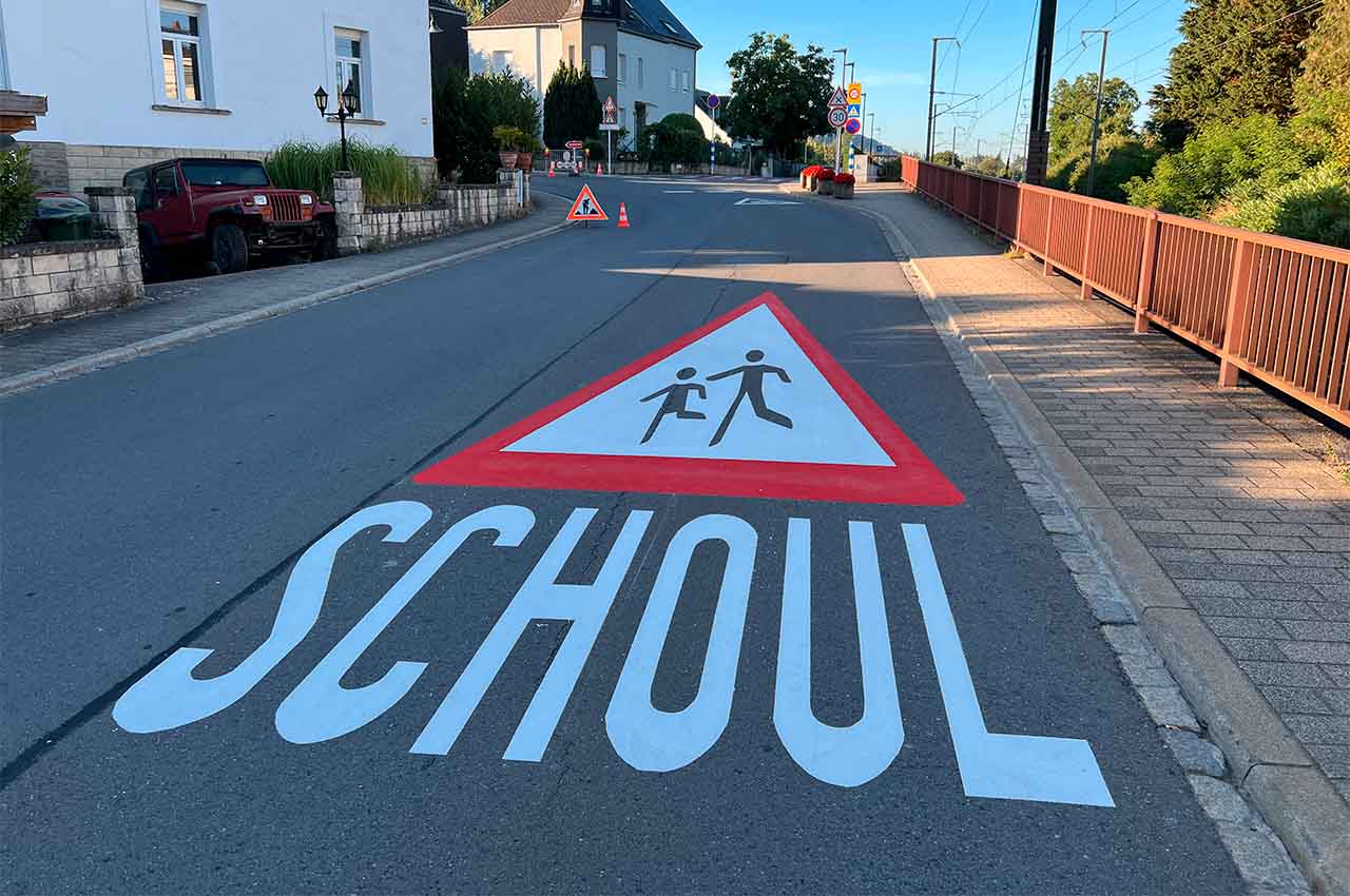 Techniroute marquage routier enduits à froid schoul